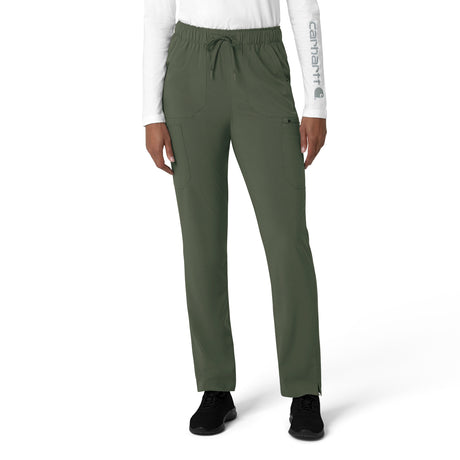 Carhartt® Force Cross-Flex Women's Straight Leg Cargo Scrub Pant
