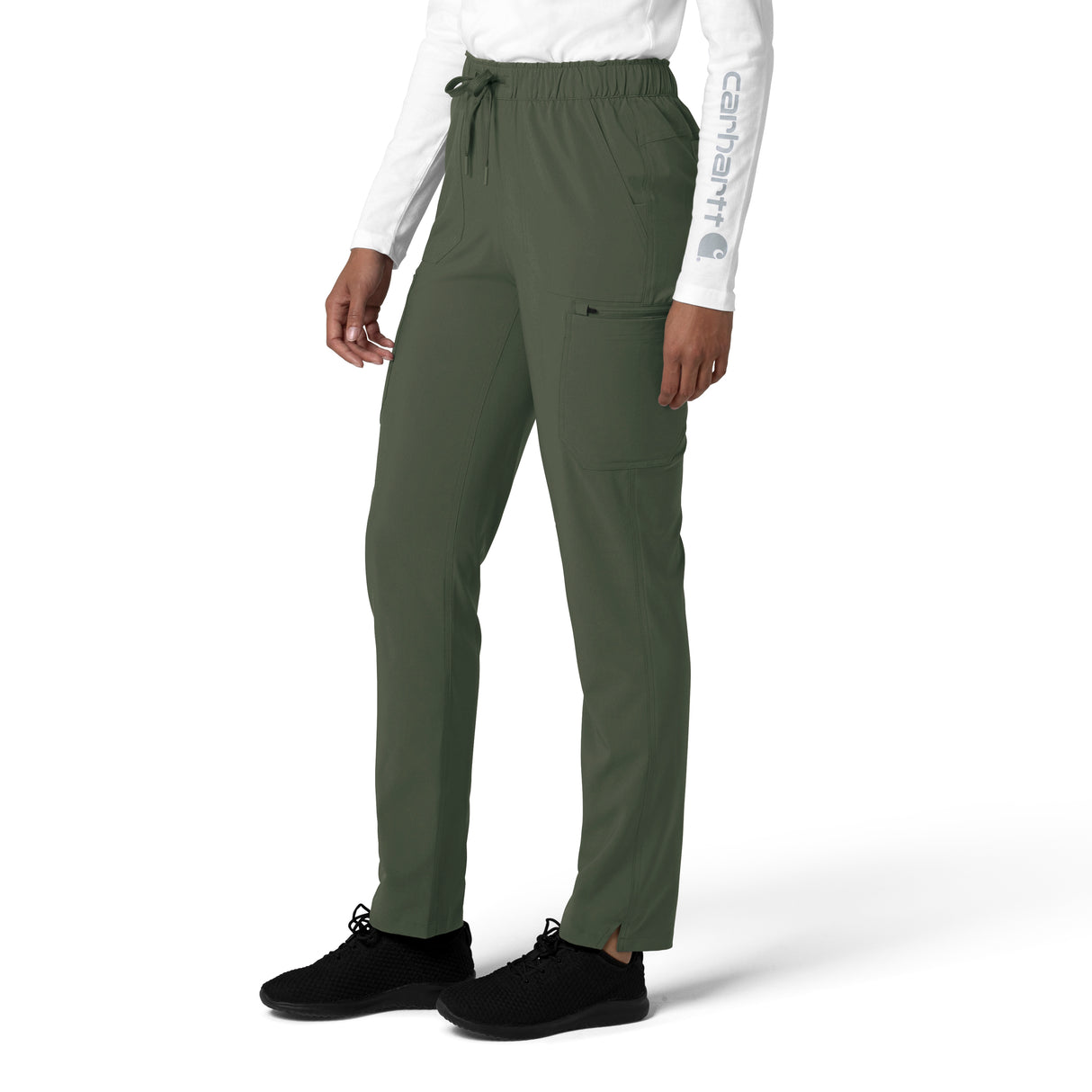Carhartt® Force Cross-Flex Women's Straight Leg Cargo Scrub Pant