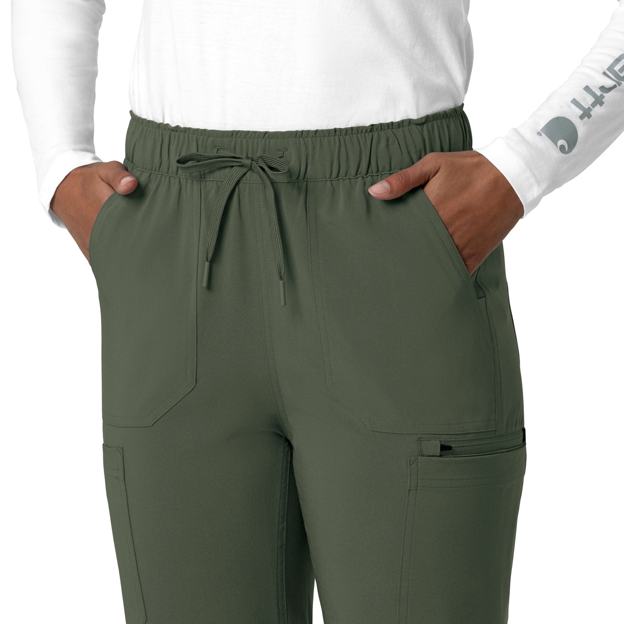 Carhartt® Force Cross-Flex Women's Straight Leg Cargo Scrub Pant