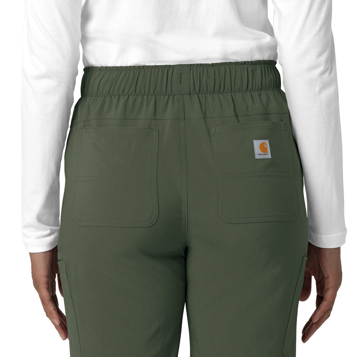 Carhartt® Force Cross-Flex Women's Straight Leg Cargo Scrub Pant