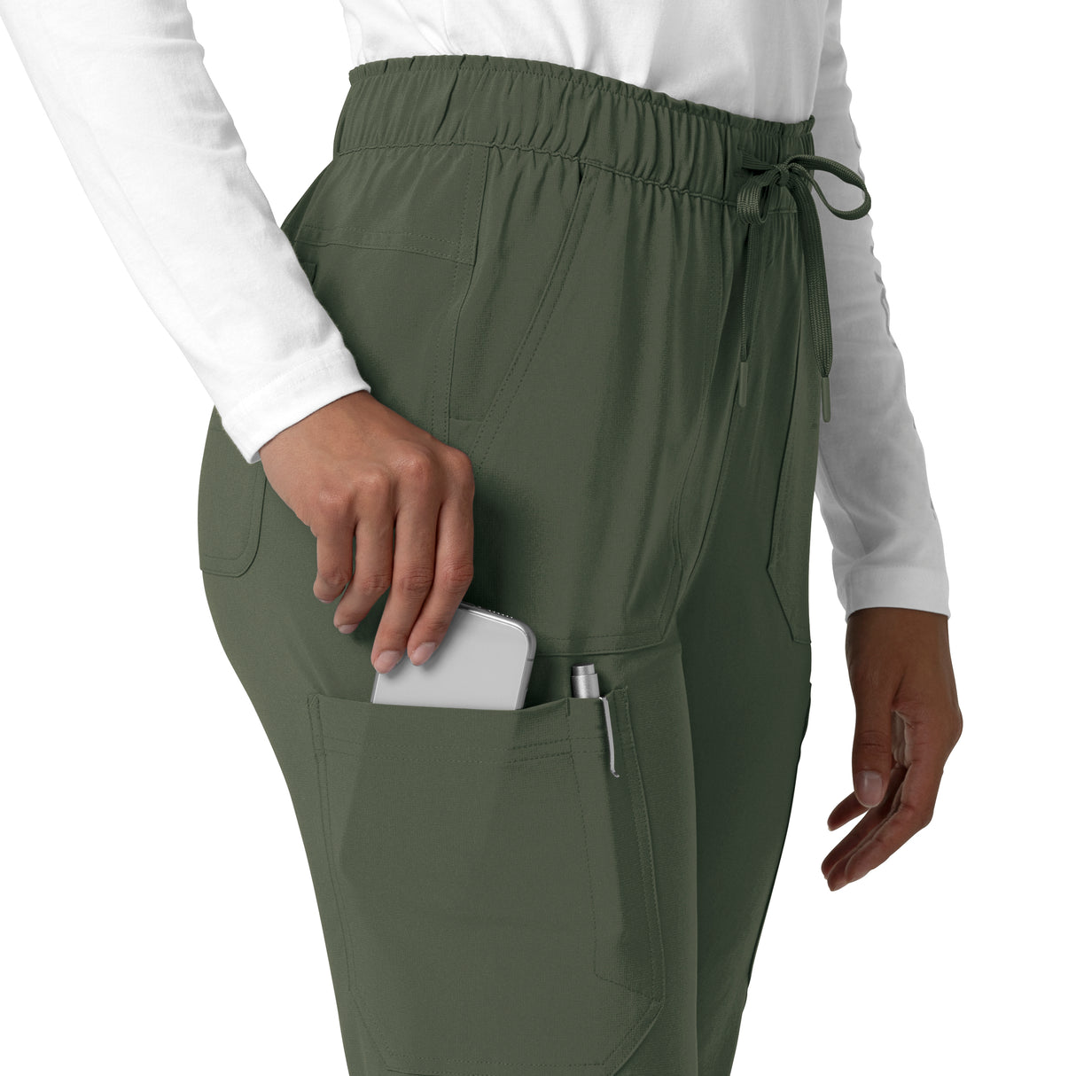 Carhartt® Force Cross-Flex Women's Straight Leg Cargo Scrub Pant