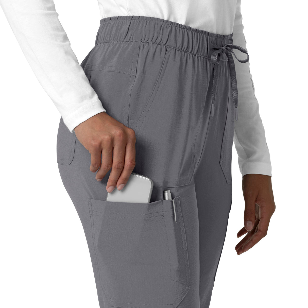 Carhartt® Force Cross-Flex Women's Straight Leg Tall Cargo Scrub Pant