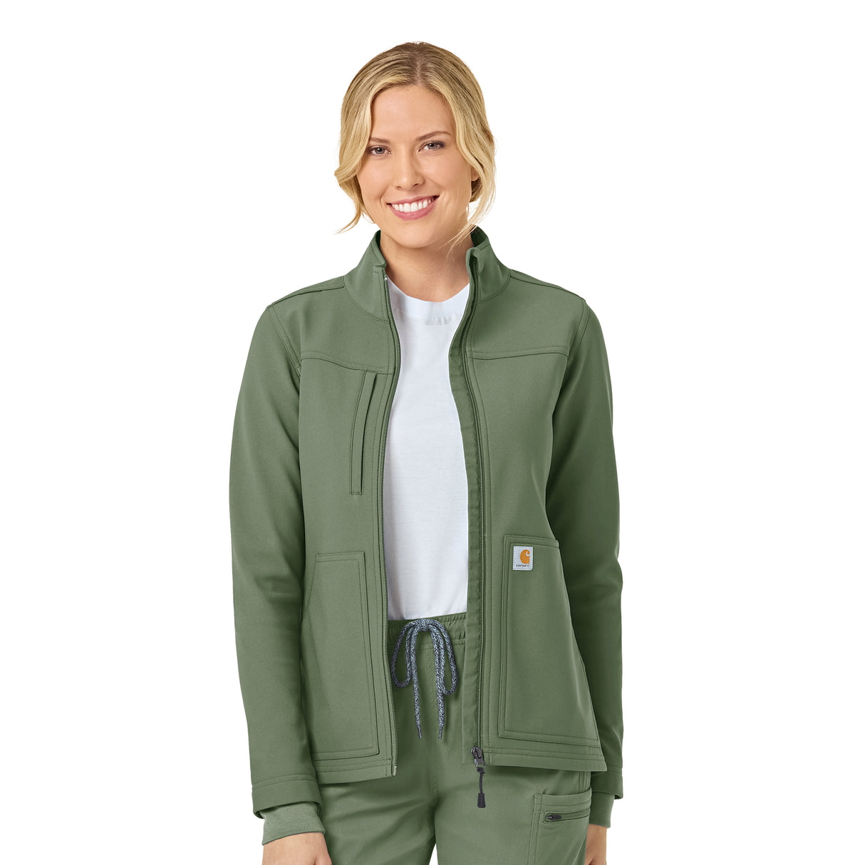 Carhartt® Force Cross-Flex Women's Bonded Fleece Jacket