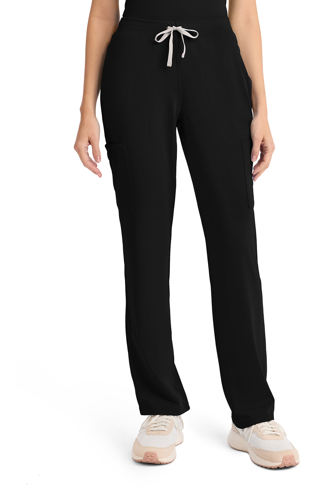 Achieve by Cherokee Women's 5-Pocket Straight Leg Regular Pant