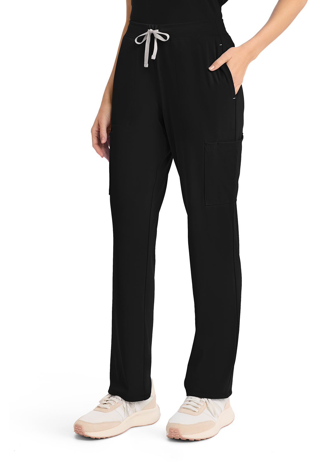 Achieve by Cherokee Women's 5-Pocket Straight Leg Regular Pant