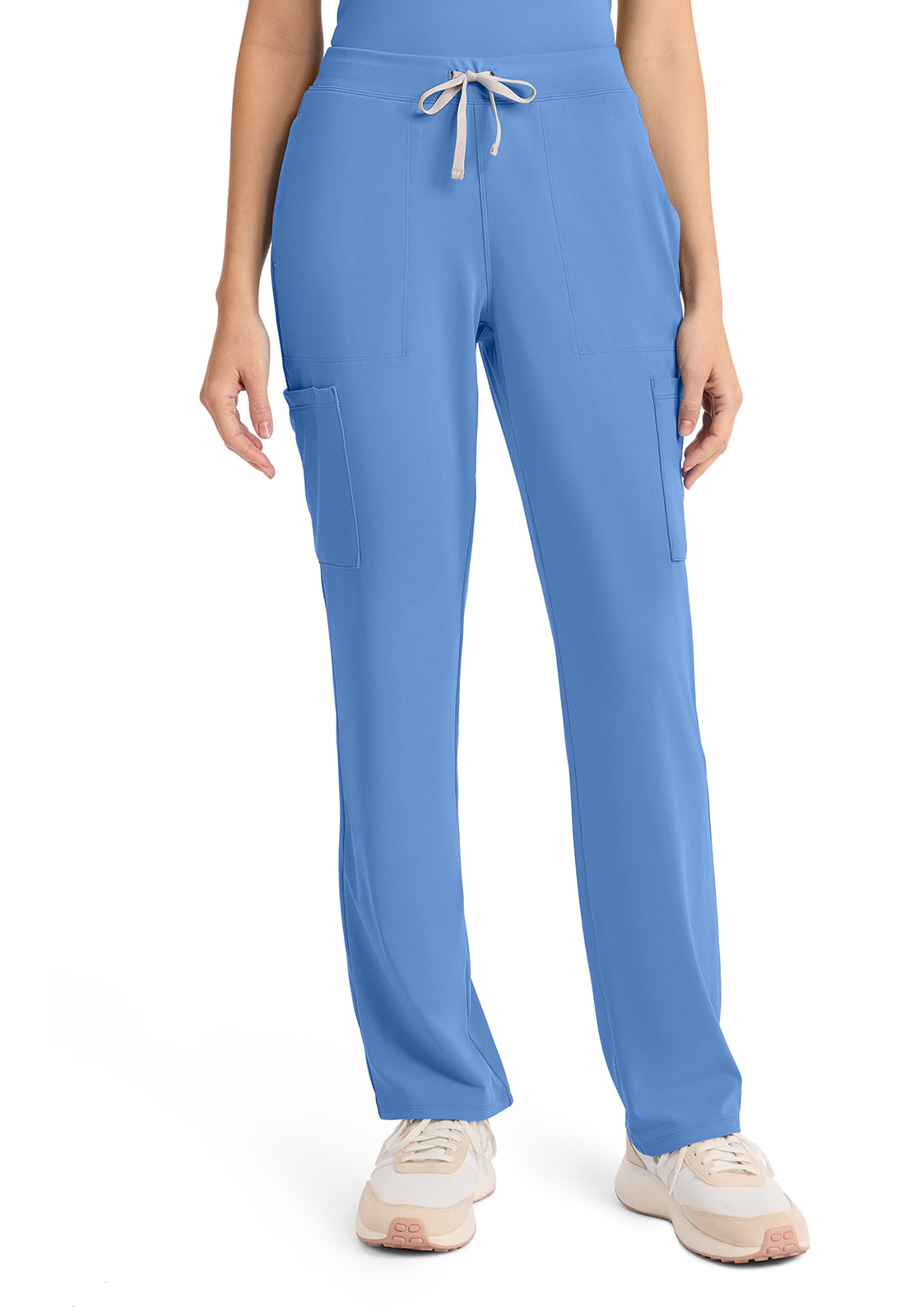 Achieve by Cherokee Women's 5-Pocket Straight Leg Regular Pant