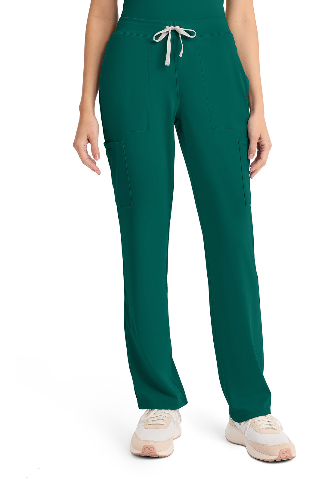 Achieve by Cherokee Women's 5-Pocket Straight Leg Regular Pant