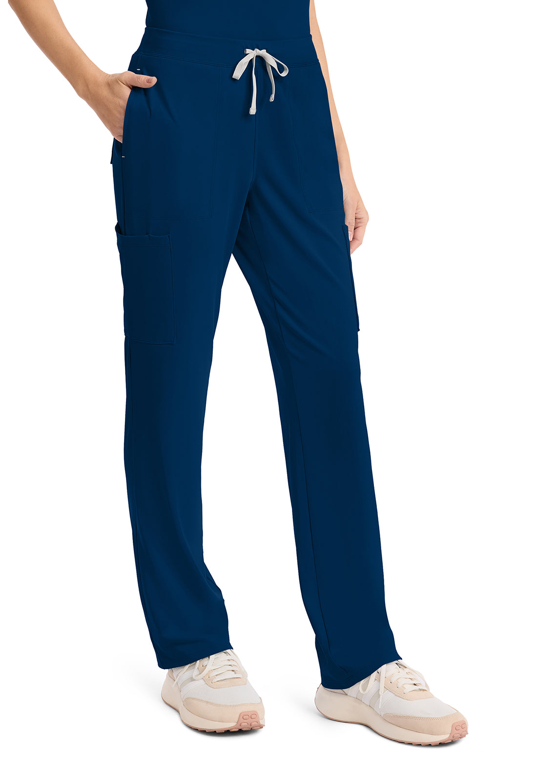 Achieve by Cherokee Women's 5-Pocket Straight Leg Regular Pant