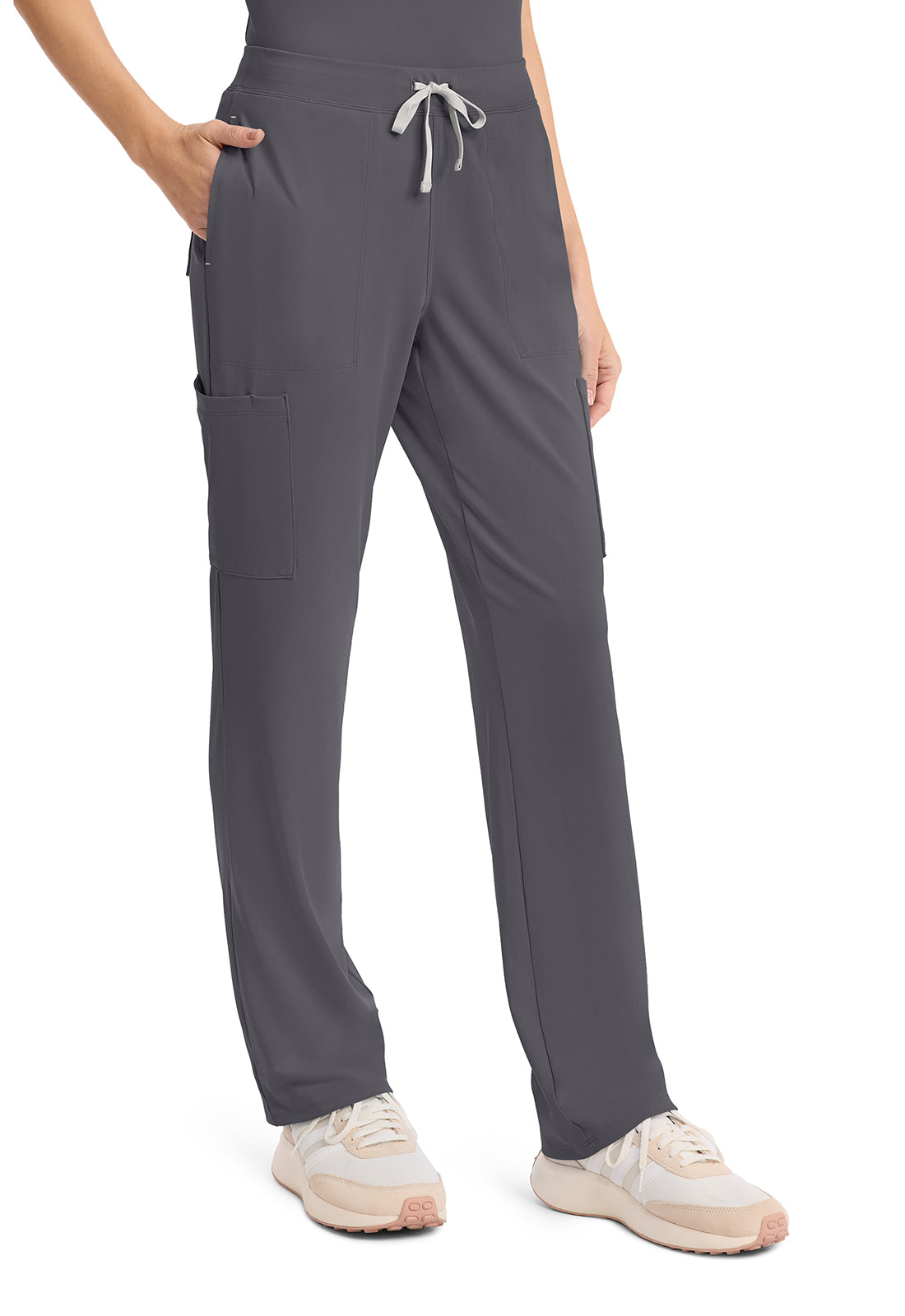 Achieve by Cherokee Women's 5-Pocket Straight Leg Regular Pant