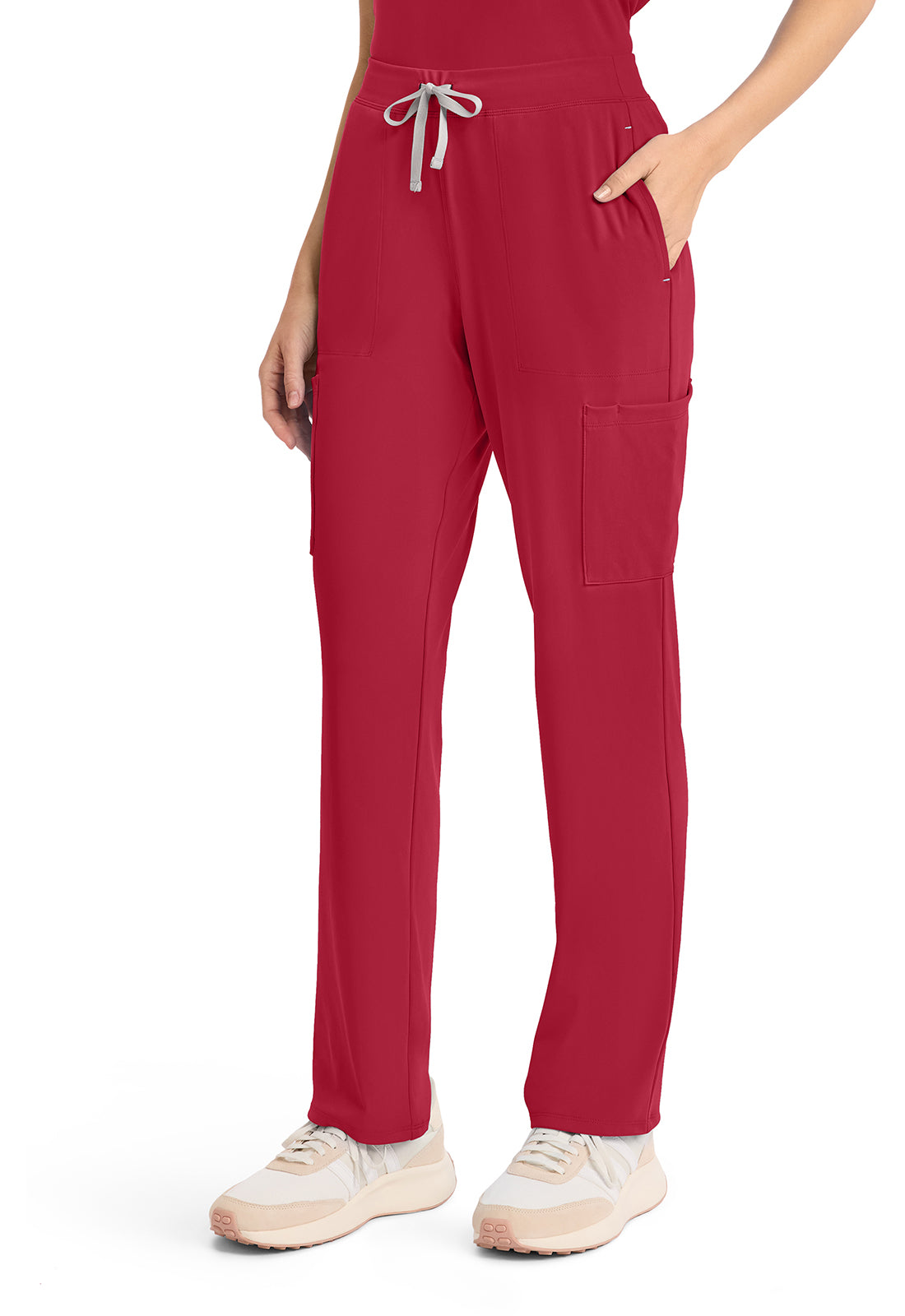 Achieve by Cherokee Women's 5-Pocket Straight Leg Regular Pant