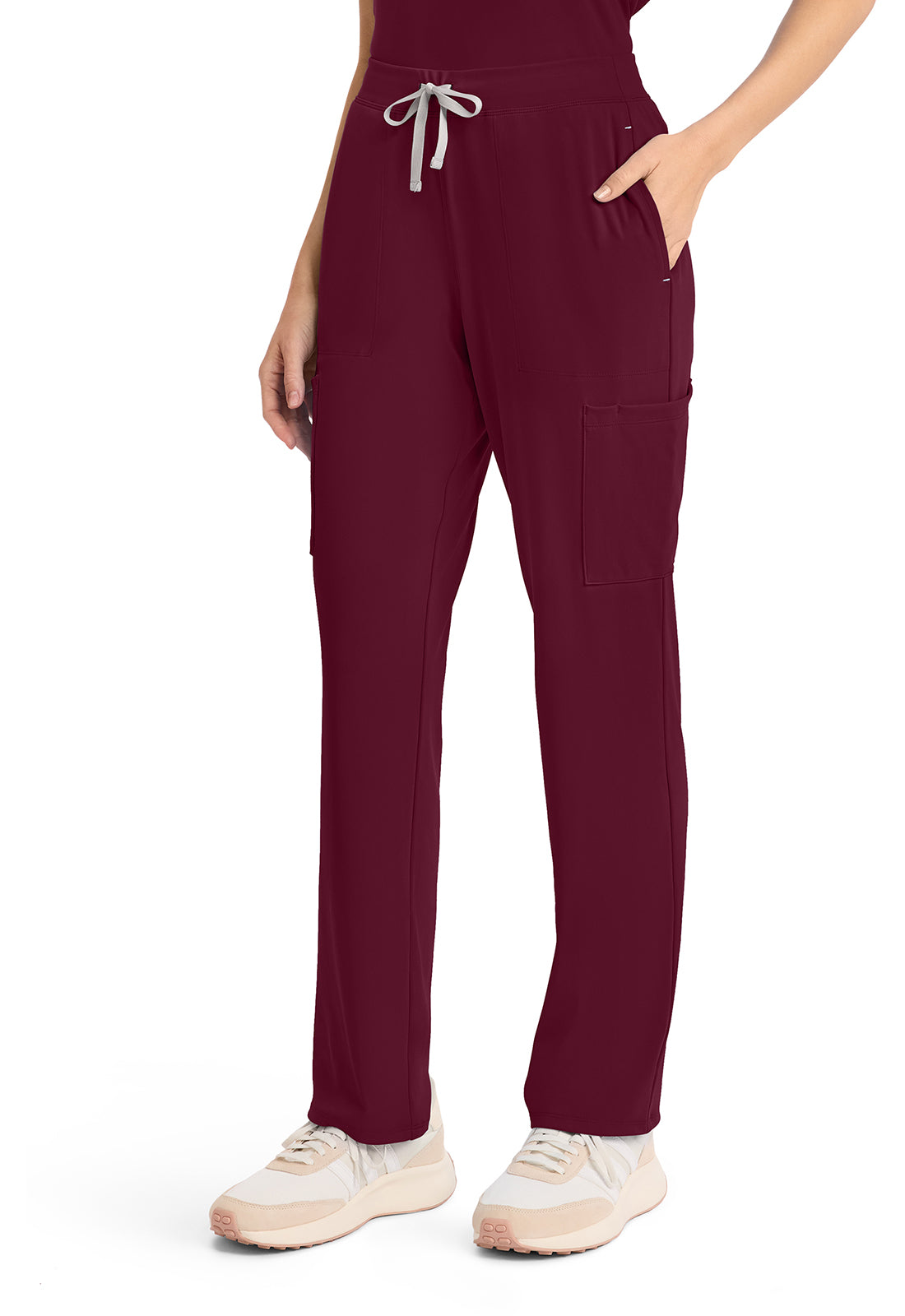 Achieve by Cherokee Women's 5-Pocket Straight Leg Regular Pant