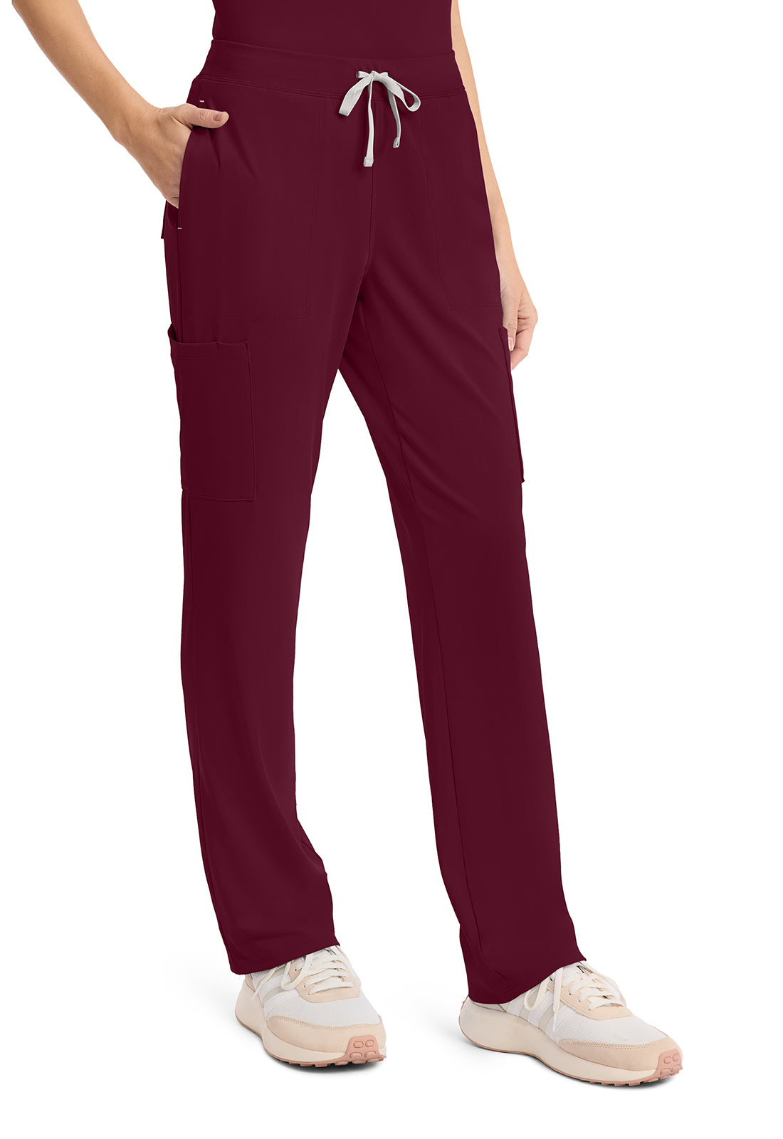 Achieve by Cherokee Women's 5-Pocket Straight Leg Regular Pant