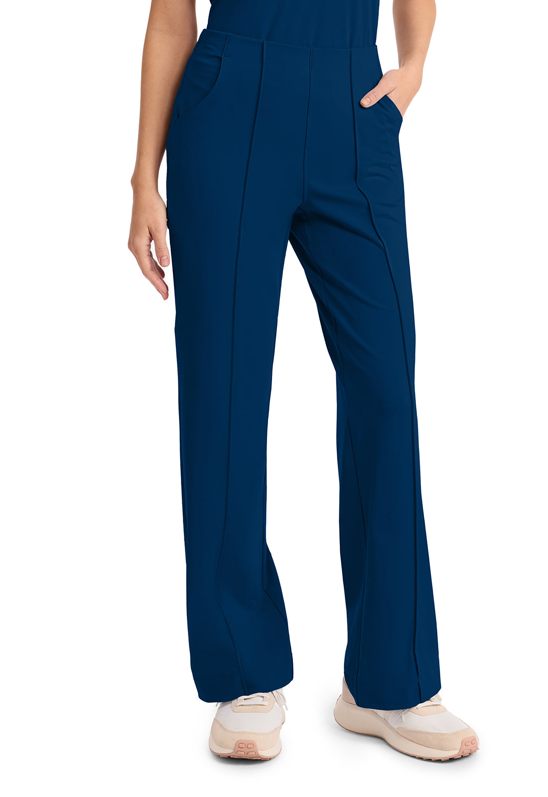 Achieve by Cherokee Women's Wide-Leg 3-Pocket Scrub Pant
