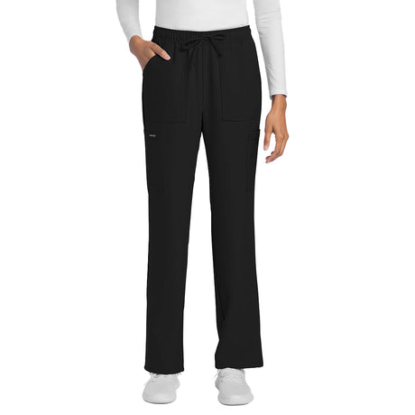 Cherokee Workwear Originals Ultra Women's Mid Rise Drawstring Trouser Cargo Pant