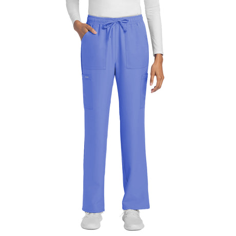 Cherokee Workwear Originals Ultra Women's Mid Rise Drawstring Trouser Cargo Pant