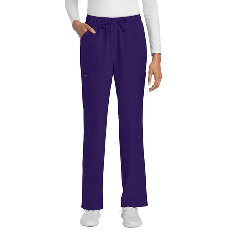 Cherokee Workwear Originals Ultra Women's Mid Rise Drawstring Trouser Cargo Pant