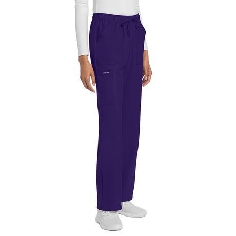 Cherokee Workwear Originals Ultra Women's Mid Rise Drawstring Trouser Cargo Pant