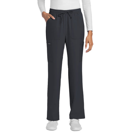 Cherokee Workwear Originals Ultra Women's Mid Rise Drawstring Trouser Cargo Pant