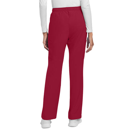 Cherokee Workwear Originals Ultra Women's Mid Rise Drawstring Trouser Cargo Pant