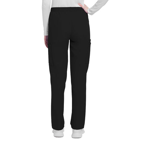Cherokee Workwear Originals Ultra Women's Mid Rise Pull-on Slim Leg Cargo Pant
