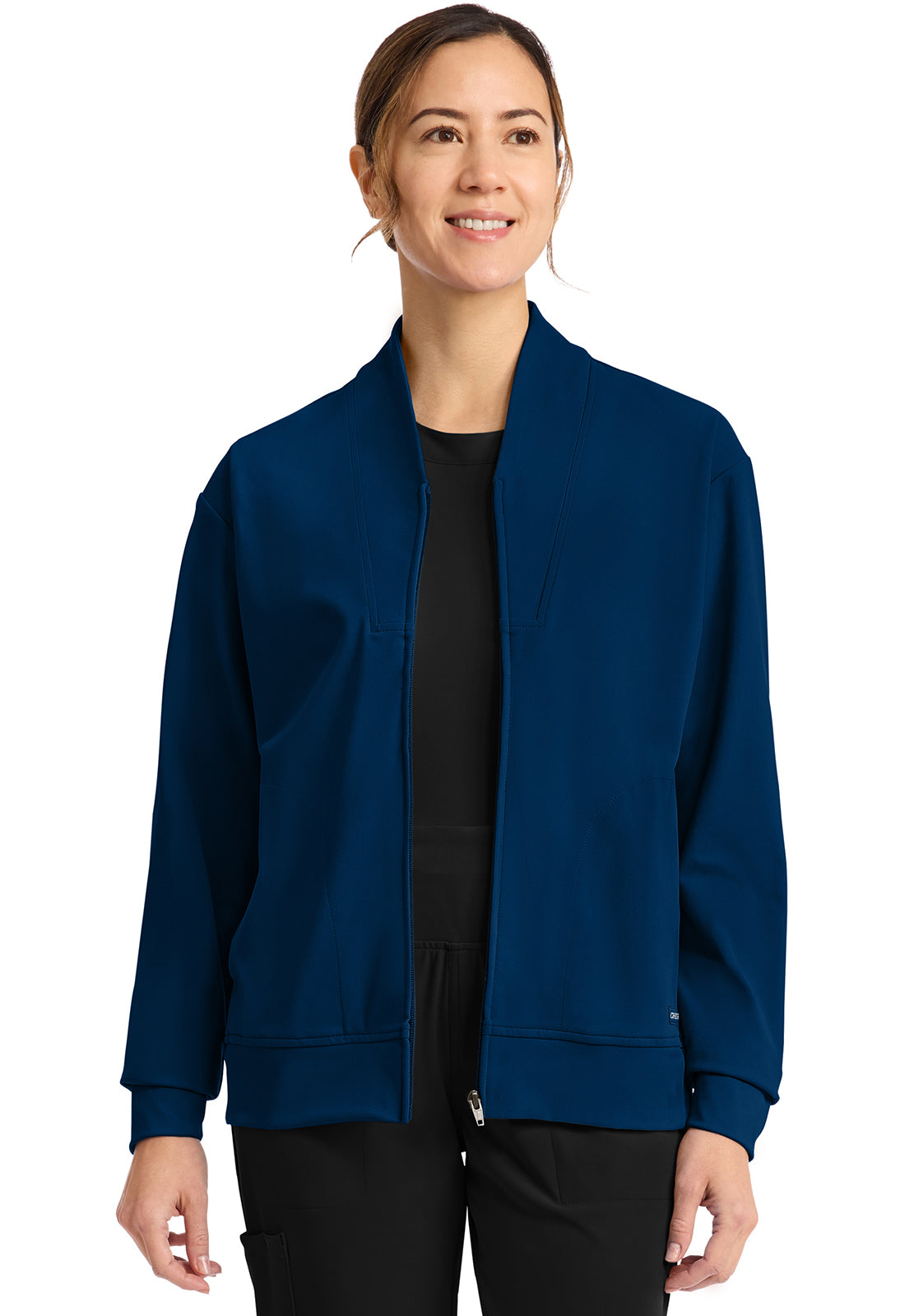Achieve by Cherokee Women's Zip-Up Warm-Up Jacket