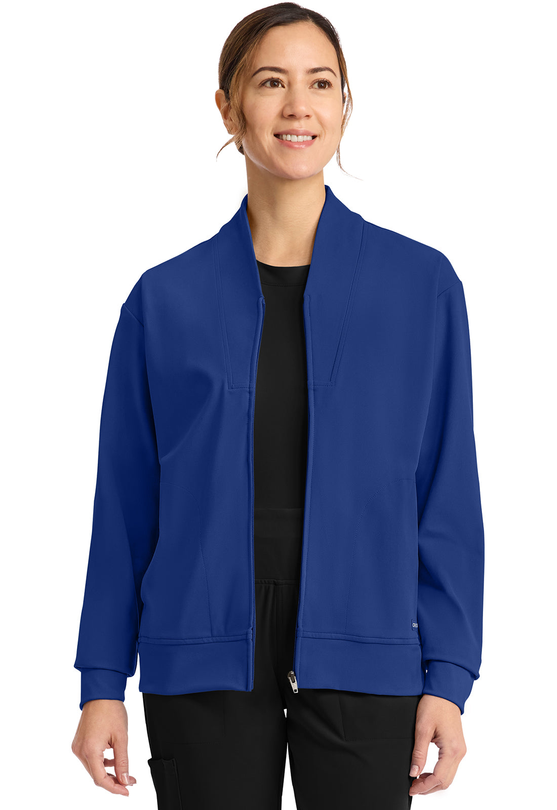 Achieve by Cherokee Women's Zip-Up Warm-Up Jacket