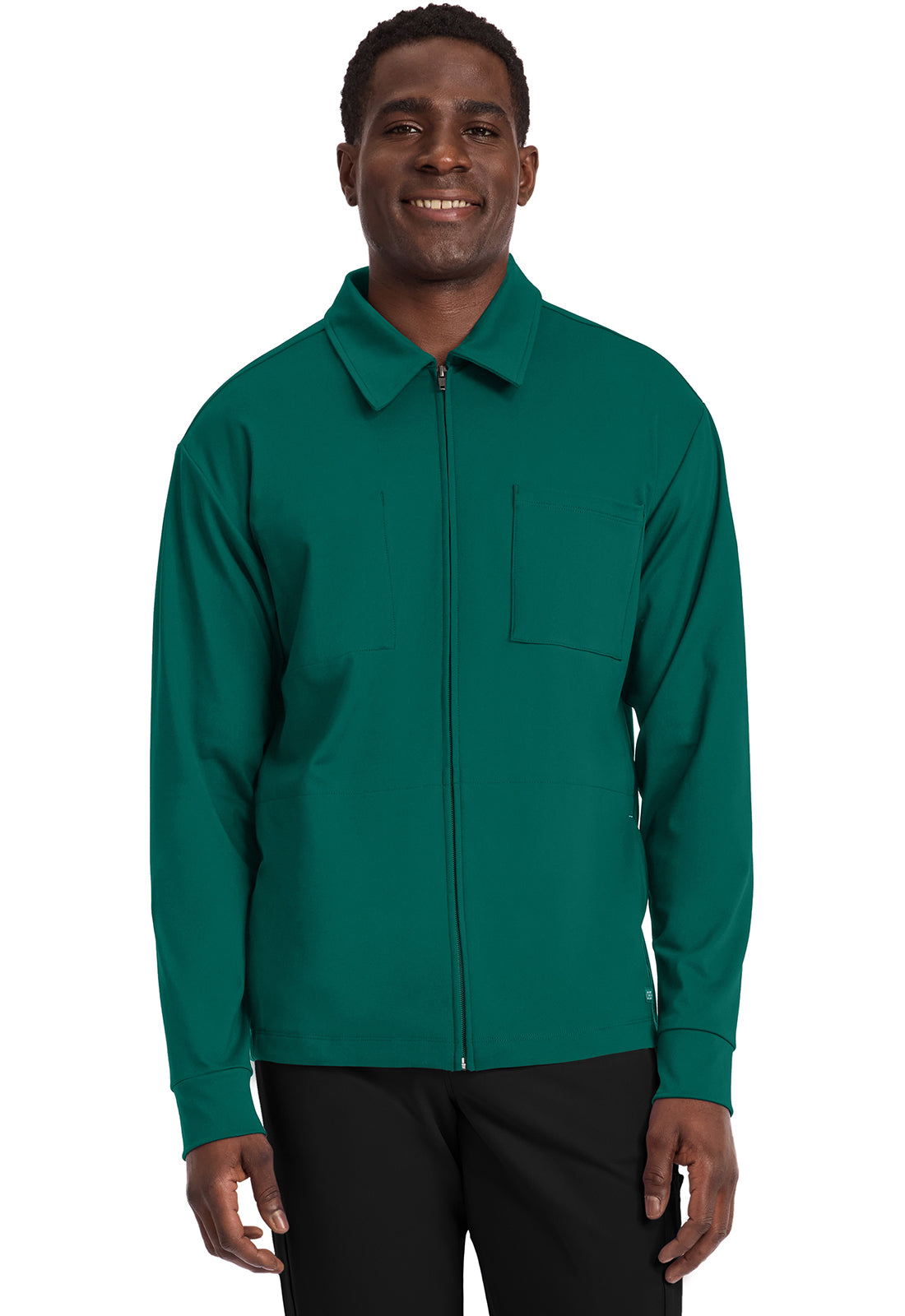 Achieve by Cherokee Men's Zip-Up Warm-Up Jacket