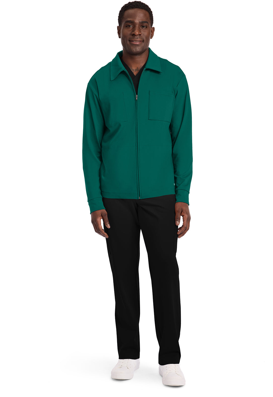 Achieve by Cherokee Men's Zip-Up Warm-Up Jacket