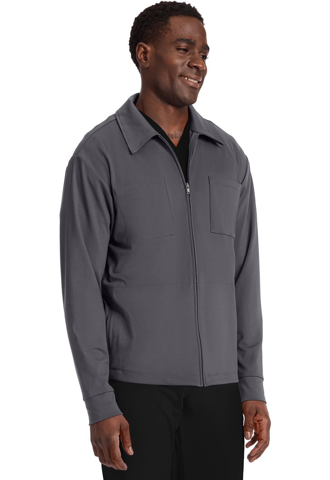 Achieve by Cherokee Men's Zip-Up Warm-Up Jacket