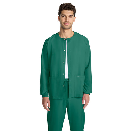 Cherokee Workwear Originals Ultra Unisex Snap Front Jacket