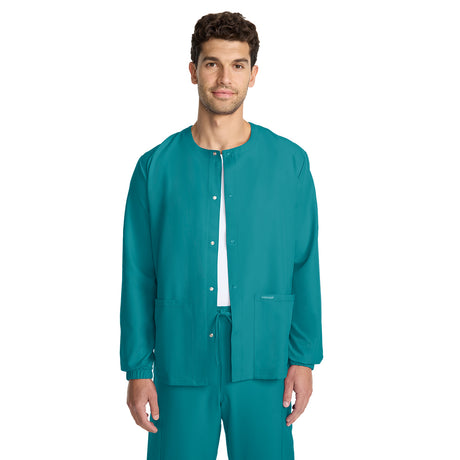 Cherokee Workwear Originals Ultra Unisex Snap Front Jacket