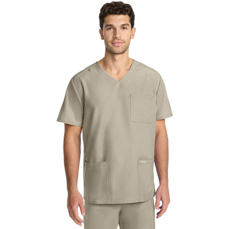 Cherokee Workwear Originals Ultra Men's Tuck-in V-Neck Top