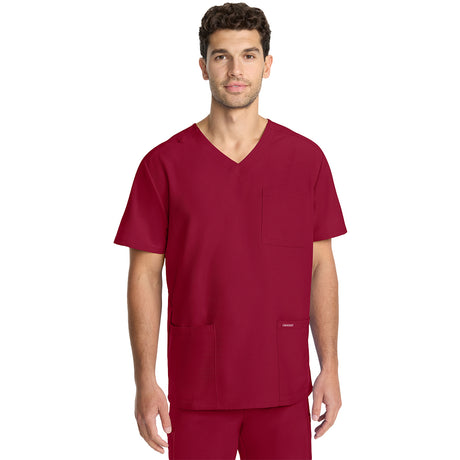 Cherokee Workwear Originals Ultra Men's Tuck-in V-Neck Top