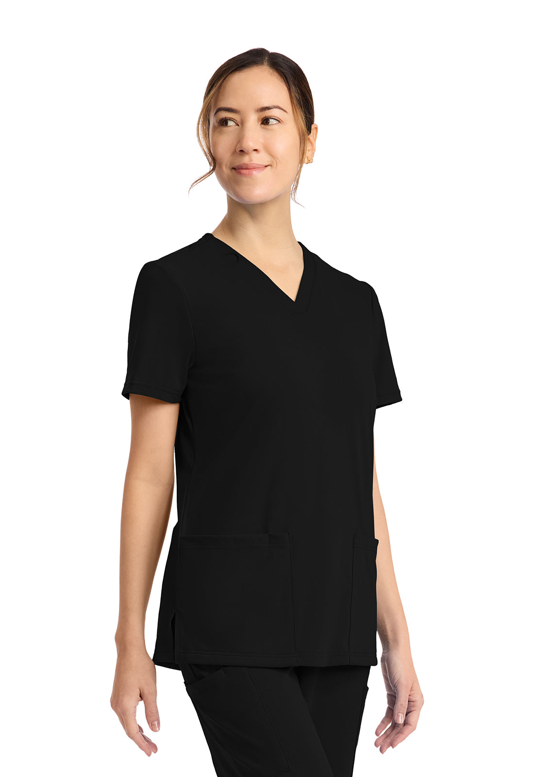 Achieve by Cherokee Women's 2-Pocket V-Neck Scrub Top