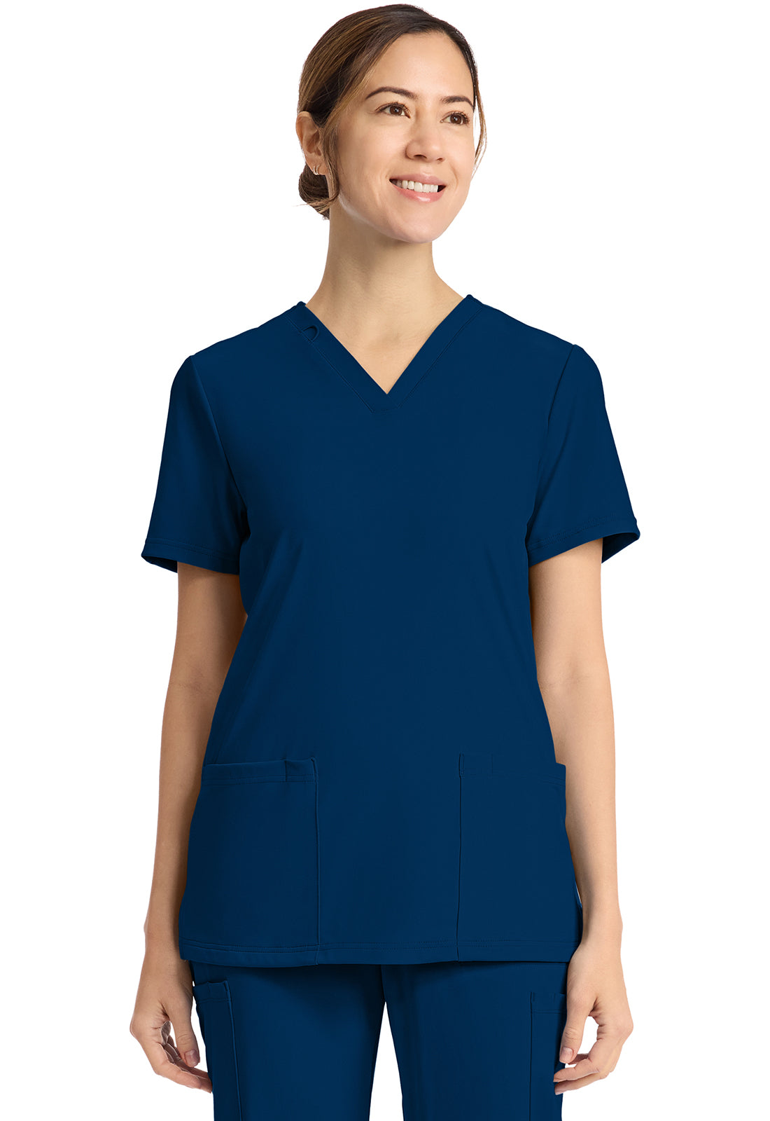 Achieve by Cherokee Women's 2-Pocket V-Neck Scrub Top