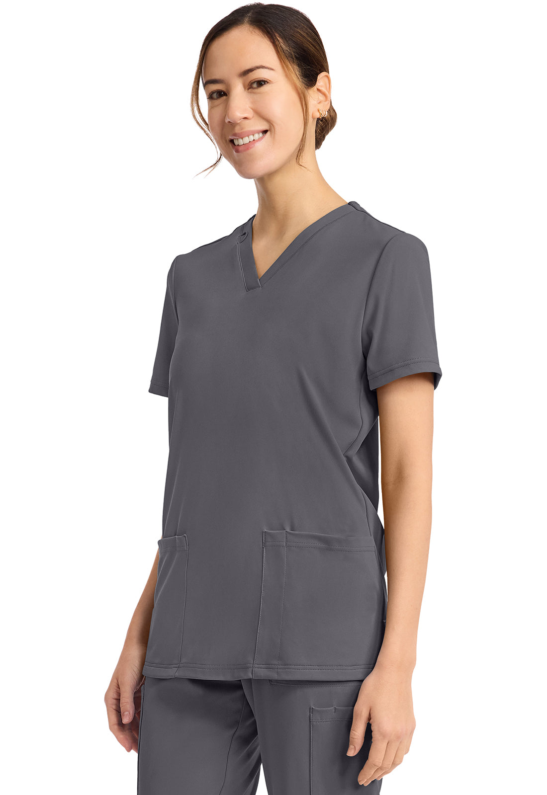 Achieve by Cherokee Women's 2-Pocket V-Neck Scrub Top