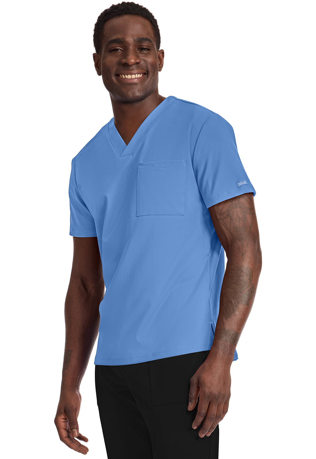 Achieve by Cherokee Men's 1-Pocket Tuck-In Top