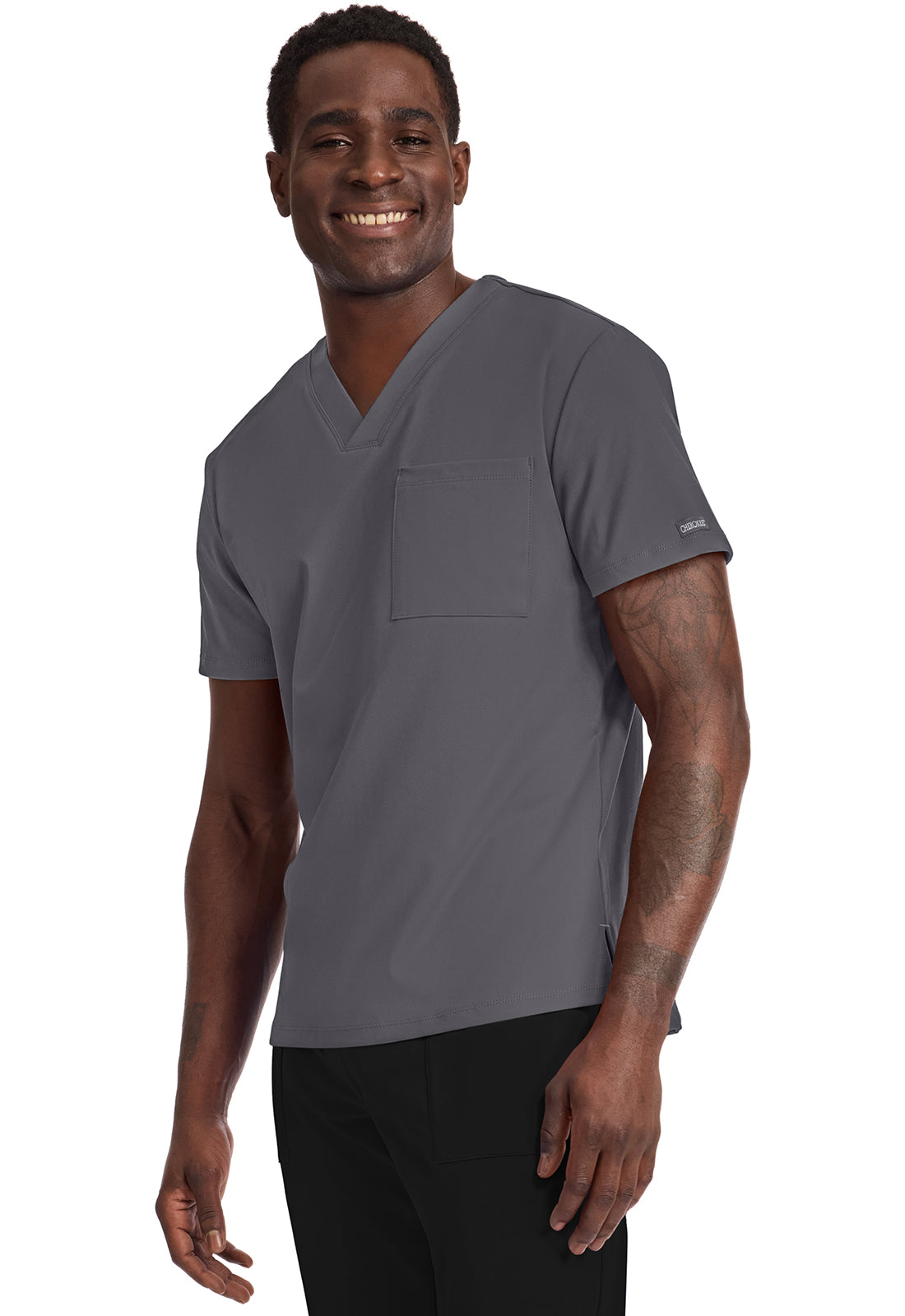 Achieve by Cherokee Men's 1-Pocket Tuck-In Top