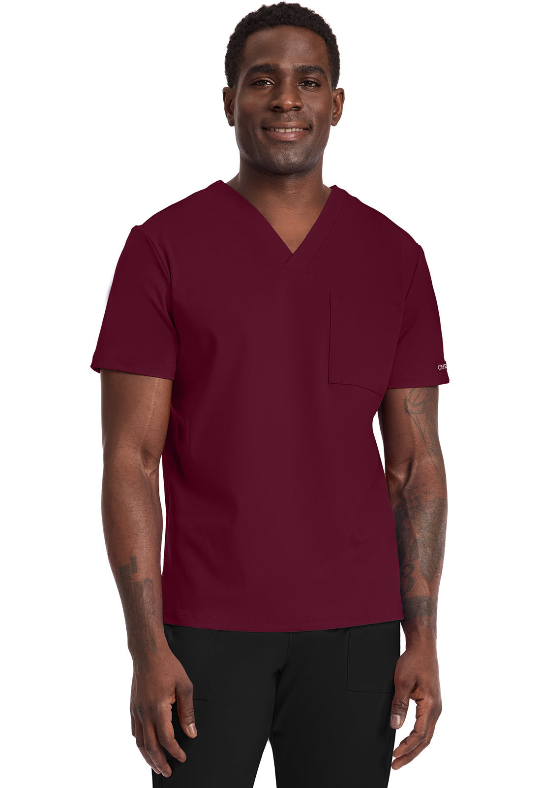 Achieve by Cherokee Men's 1-Pocket Tuck-In Top