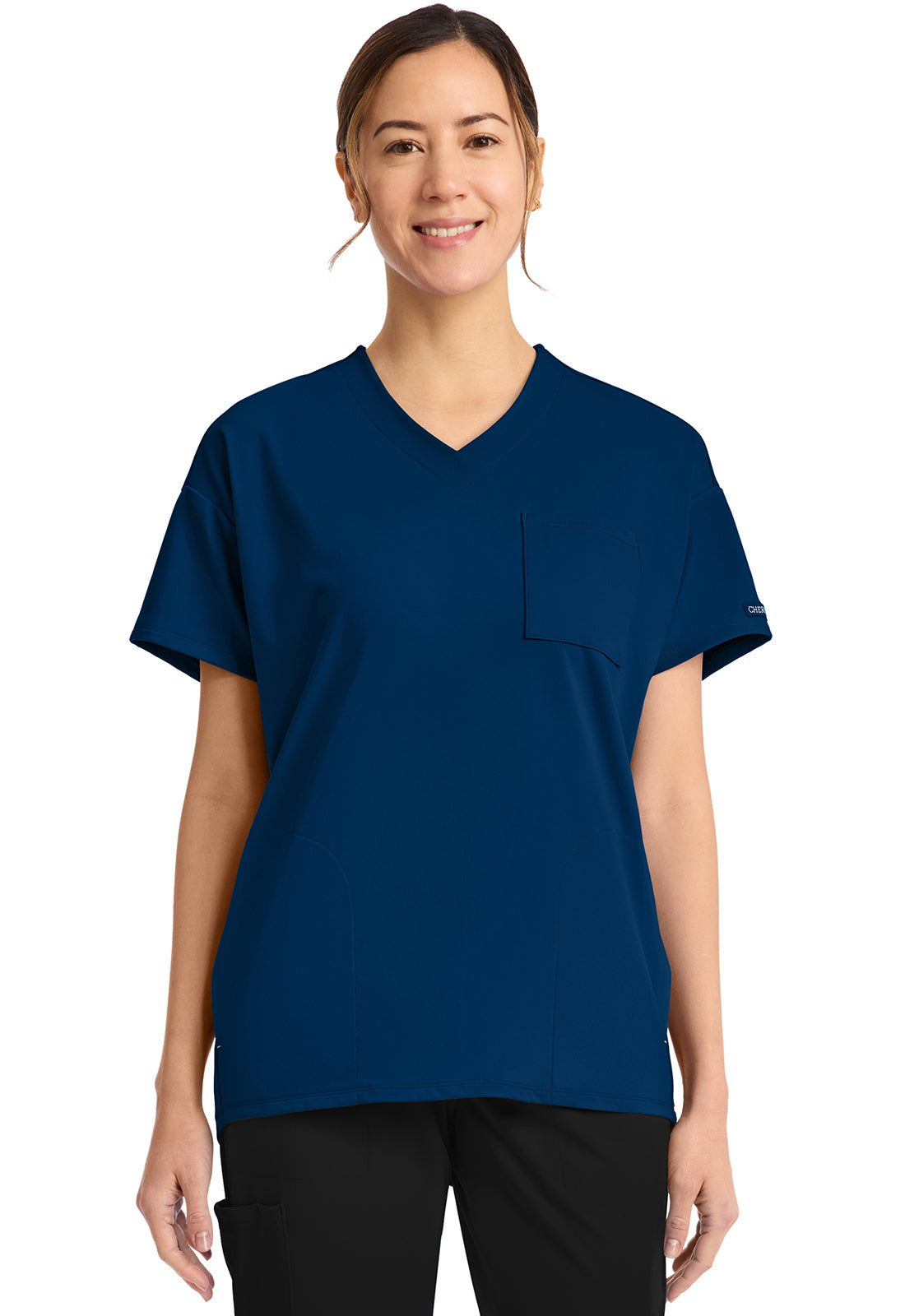 Achieve by Cherokee Women's 3 Pocket V-Neck Tunic
