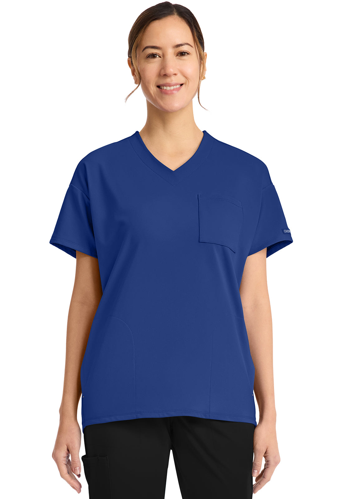 Achieve by Cherokee Women's 3 Pocket V-Neck Tunic