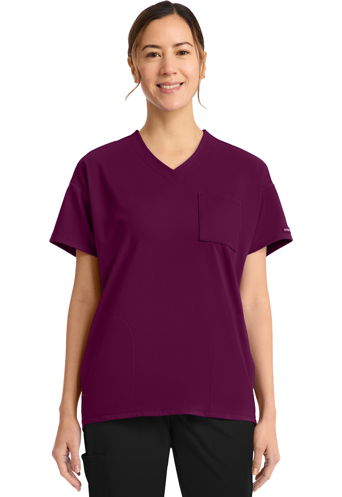 Achieve by Cherokee Women's 3 Pocket V-Neck Tunic