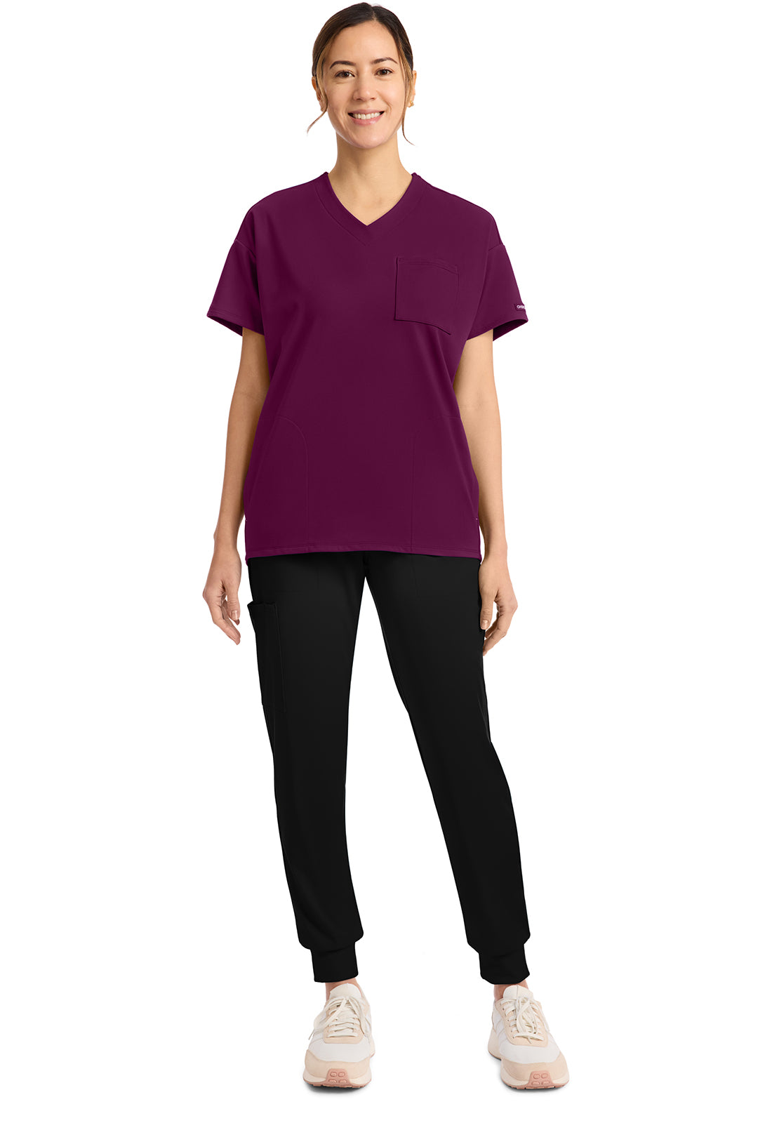Achieve by Cherokee Women's 3 Pocket V-Neck Tunic