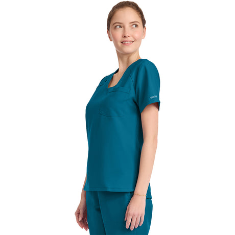 Cherokee Workwear Originals Ultra Women's Tuck-in V-Neck Top