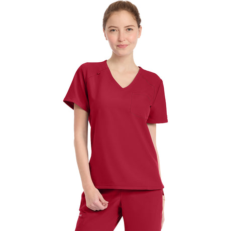 Cherokee Workwear Originals Ultra Women's Tuck-in V-Neck Top
