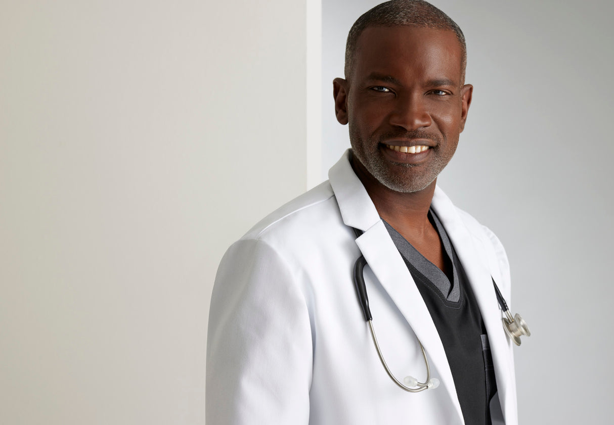 Grey's Anatomy™ Men's Derek 6-Pocket 35" 3-Button Lab Coat