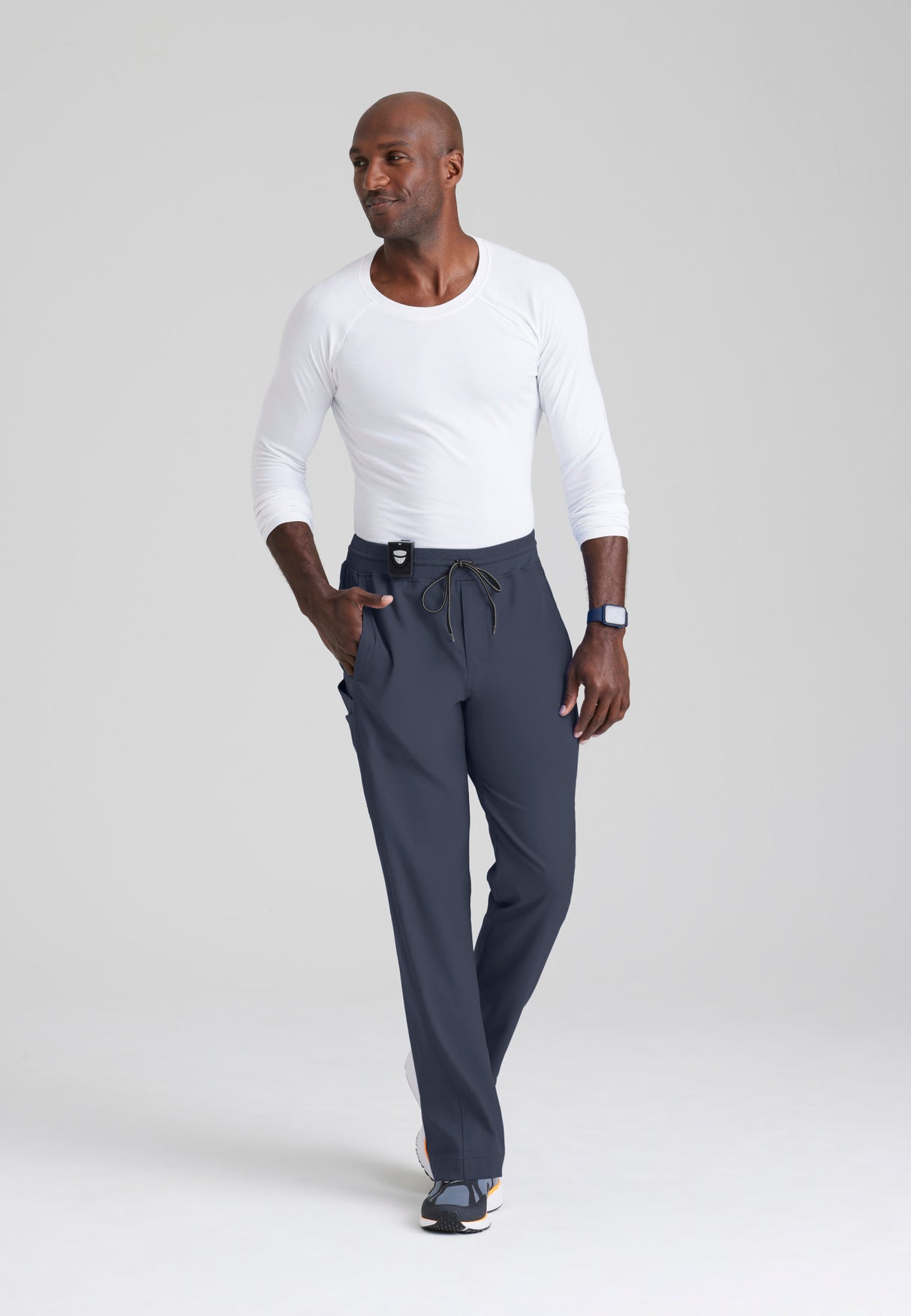 Grey's Anatomy™ Spandex Stretch Men's Hudson 6-Pocket Zip-Fly Straight-Leg Pant