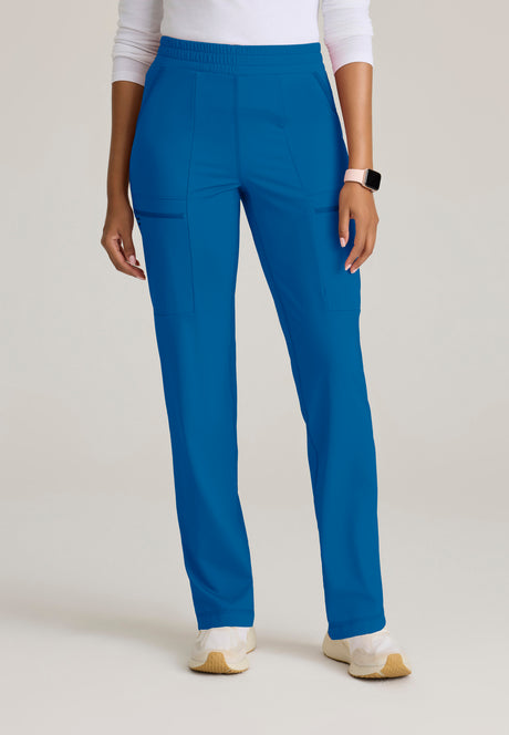 Grey's Anatomy™ Knit Stretch Women's High-Rise Flat Front Momentum Pant