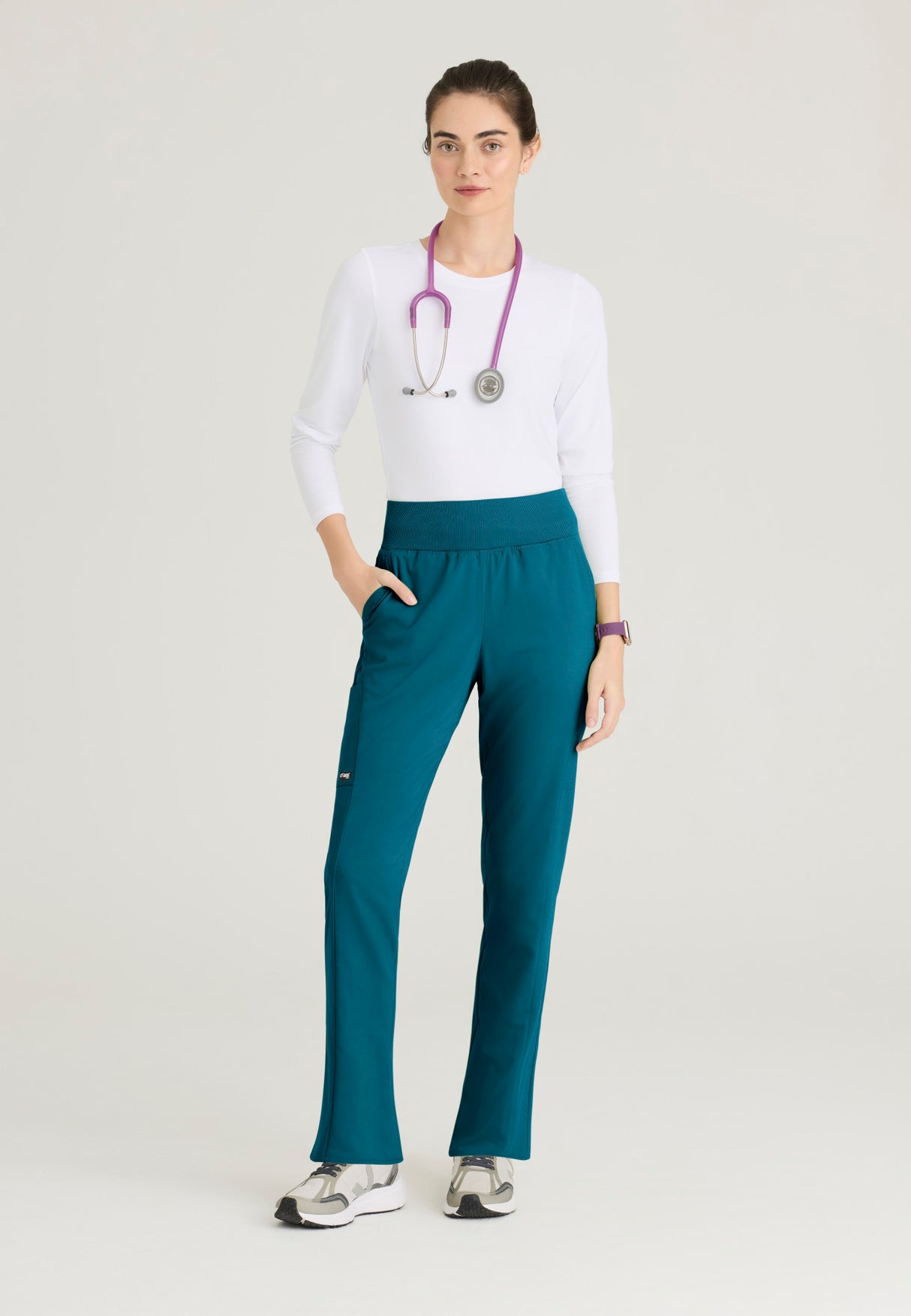 Grey's Anatomy™ Spandex Stretch Women's Renee Tall Pant
