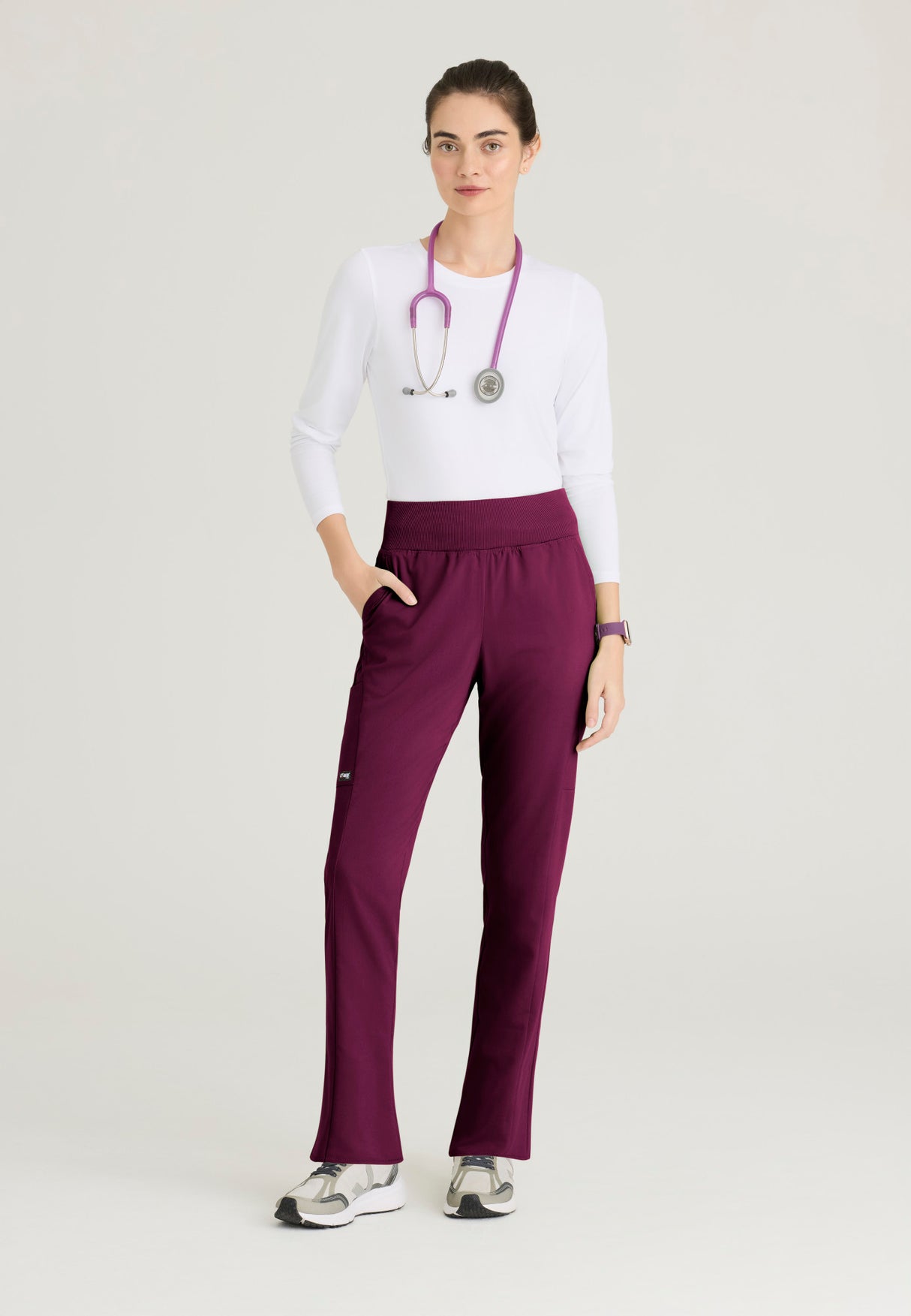 Grey's Anatomy™ Spandex Stretch Women's Renee Tall Pant